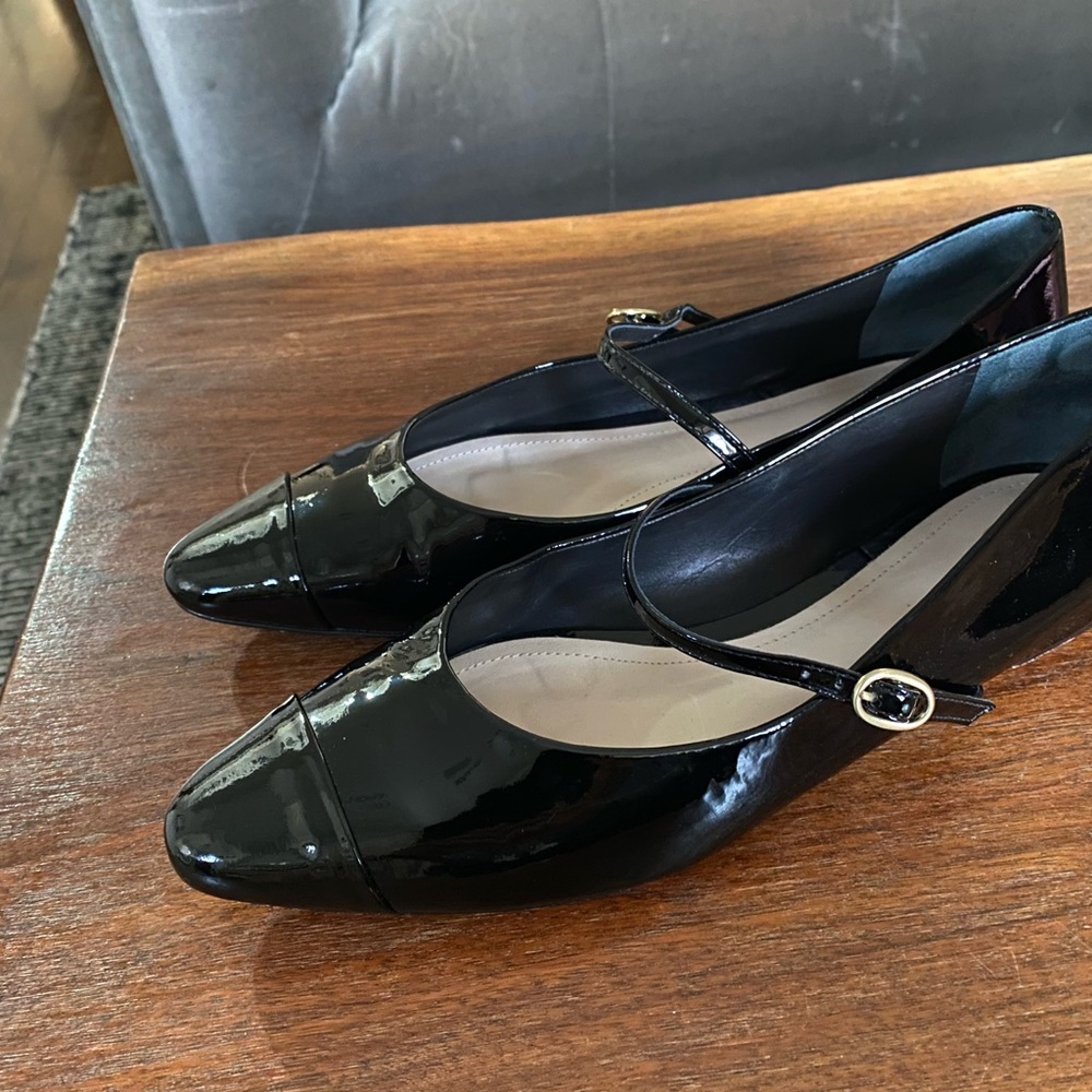 Porte & Paire Mary Jane flats patent leather 37.5